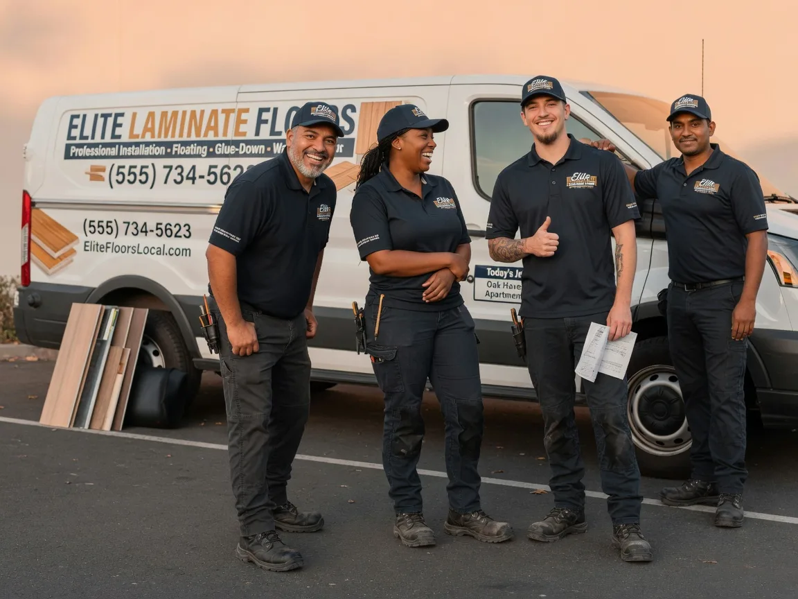 Laminate flooring installation company in Coupland, TX